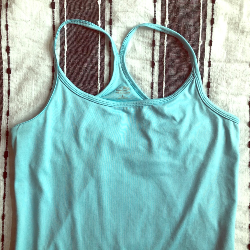 Champion athletic racer back top